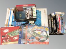 A quantity of board games, casino game set,
