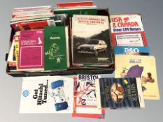 Assorted ephemera including ordnance survey maps, royal commemorative items, comics,