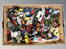 Die cast cars including Matchbox Superkings, Dinky, other modern manufacturers.
