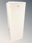 A Beko upright freezer