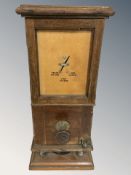 A railway block indicator, height 63 cm.