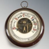 An early 20th century Aneroid barometer
