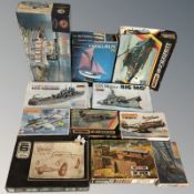 A box of model air craft,