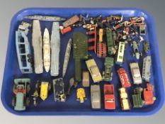 Vintage die cast model vehicles and Budgie model,