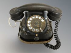 A Continental metal telephone