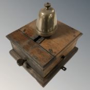 An antique bell box.