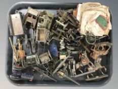 A group of military vehicles,