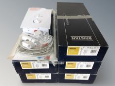 A group of Bristan electric shower units in boxes (5)