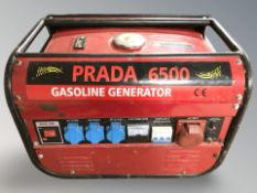 A Prada 6500 gasoline generator.