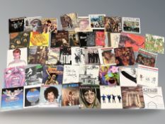 A record box containing good vinyl records - Led Zeppelin, Judas Priest, Jimi Hendrix, Heavy Cream,