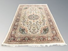 An Isfahan carpet, Central Iran,