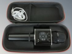 A Tosing microphone in case with USB leads.