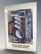 A Franciska Clausen-Samlingen exhibition gallery print, 90 cm x 60 cm.