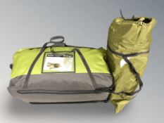A VanGo 600XL tent, in two bags.