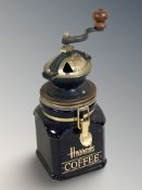 A Harrods original coffee grinder