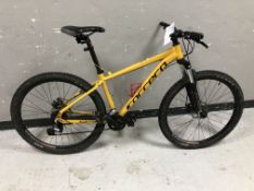 A Carrera Vengeance mountain bike,