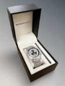 A Diamond & Co. Gent's Watch, boxed.