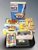 A group of Lledo die cast vehicles and box sets including Kellogs, The Beano, etc.