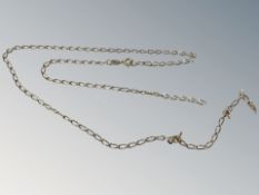 A 9ct yellow gold necklace (Af) CONDITION REPORT: 2.