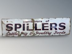 An early 20th century enamelled advertising sign 
