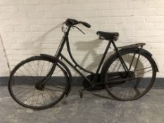 An early/mid 20th century Raleigh bike (as found) *Provenance - Preston Park Museum and