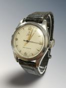 A gent's stainless steel Tudor wristwatch, ref.