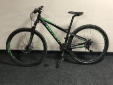 A Carrera Hellcat 29 bike,