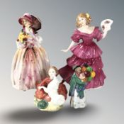 Two Royal Doulton figures 'June' HN1696 and 'Figure of the Year Jennifer' HN3447,