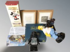 Toys, figures and games including Simpson's,