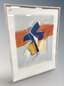 A Danish lithographic print, signed in pencil, 61 cm x 80 cm.