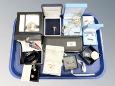 A group of costume jewellery,