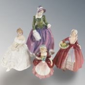A Royal Doulton figure 'Especially For You' HN4232, together with 'Janet' HN1537,