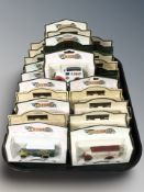 A group of Days Gone boxed die cast vehicles.