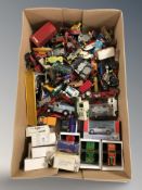 Mainly unboxed die cast vehicles including Corgi, Lesney, etc.