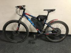 A GT Aggressor Sport electric bike,