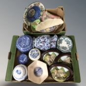Rington's caddies, Maling lustre pieces,