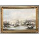 Tom MacDonald (British, born 1934) : Shipping on The Tyne with the Bridges Beyond, oil on canvas, - Image 2 of 2