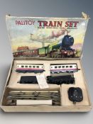 A Palitoy battery operated train set.