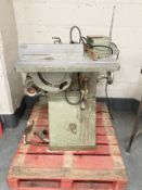 A French Lurem table saw / planer