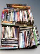 Assorted volumes including Antiques, aviation,