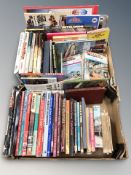 Assorted volumes including railways,