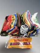 A large quantity of bar mats bearing advertising (2 boxes)