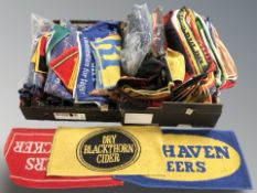 A large quantity of bar mats bearing advertising (2 boxes)