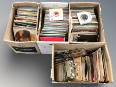 A large quantity of LP records, box sets, singles and mixed titles.