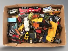 A quantity of die cast model vehicles including Corgi.