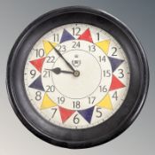 A reproduction RAF Sector wall clock,