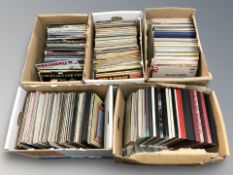 A large quantity of LP records, box sets, singles and mixed titles.