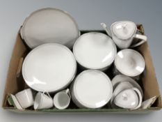 A quantity of Bavarian porcelain dinnerwares.