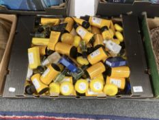 A box of perfumed soaps,