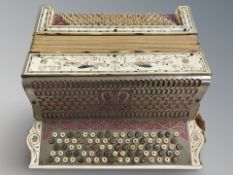 An Italian accordion